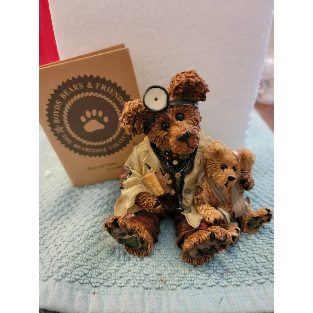 Boyds Bear Dr Harrison Griz MD. PHD,BUD‎ 1993 1st Edition NIB #228309